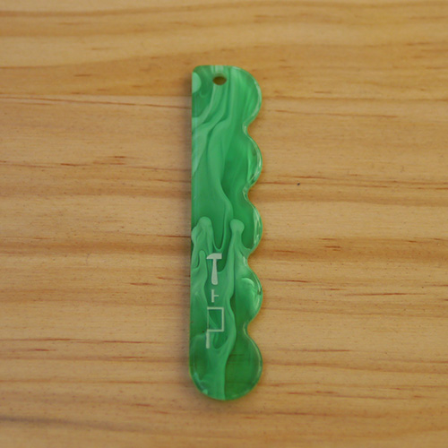 帯飾りの板 改メ 帯挿し〈クリームソーダ〉