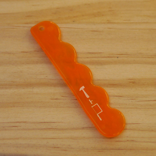 帯飾りの板 改メ 帯挿し〈みかん〉