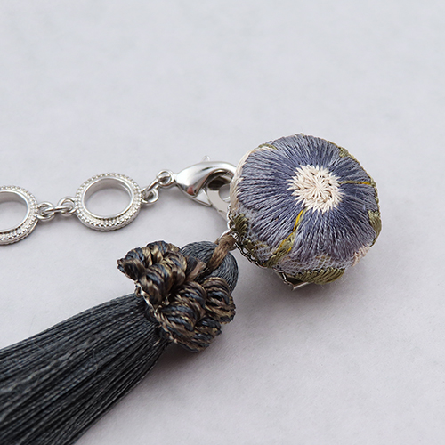 【巳桜No.1】羽織クチュール / 結ばない羽織紐　01