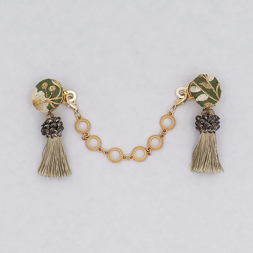 【巳桜No.1】羽織クチュール / 結ばない羽織紐　02