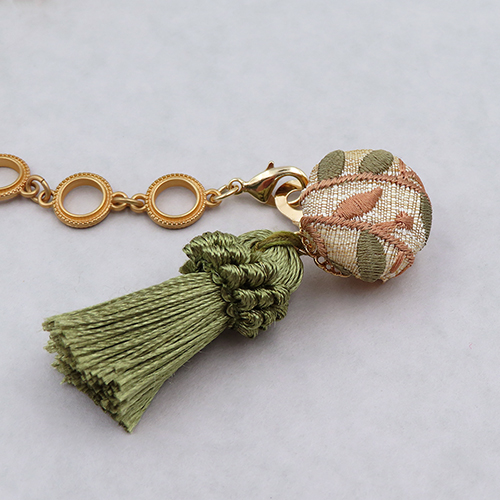 【巳桜No.1】羽織クチュール / 結ばない羽織紐　03