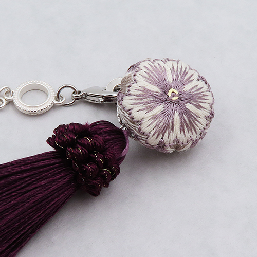 【巳桜No.1】羽織クチュール / 結ばない羽織紐　04