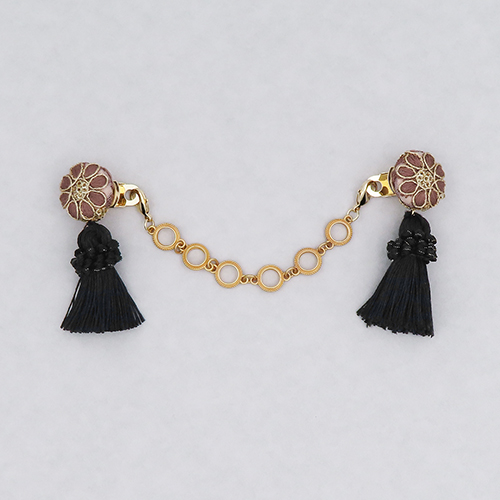 【巳桜No.1】羽織クチュール / 結ばない羽織紐　06