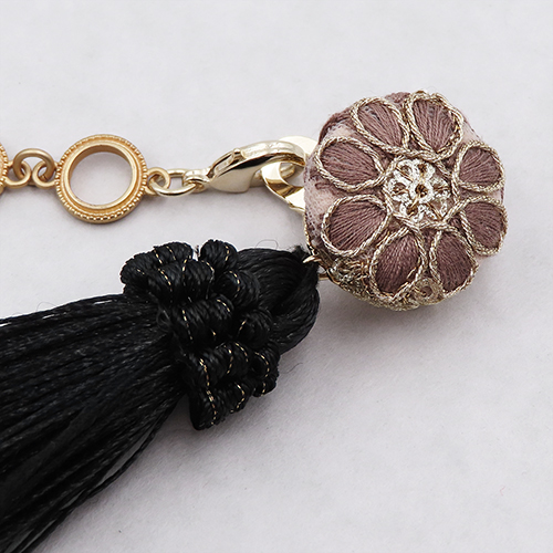 【巳桜No.1】羽織クチュール / 結ばない羽織紐　06