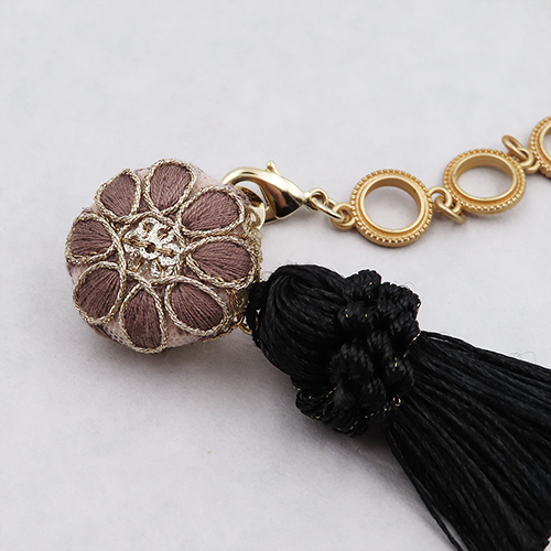 【巳桜No.1】羽織クチュール / 結ばない羽織紐　06