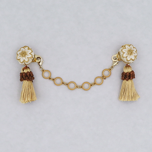 【巳桜No.1】羽織クチュール / 結ばない羽織紐　07