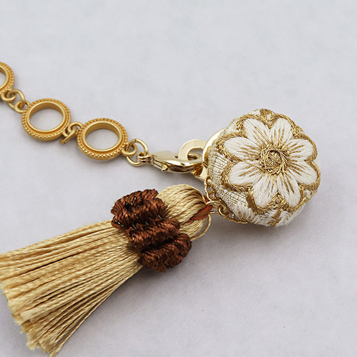 【巳桜No.1】羽織クチュール / 結ばない羽織紐　07