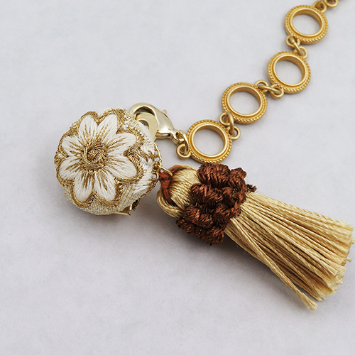 【巳桜No.1】羽織クチュール / 結ばない羽織紐　07