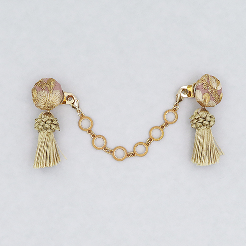 【巳桜No.1】羽織クチュール / 結ばない羽織紐　08