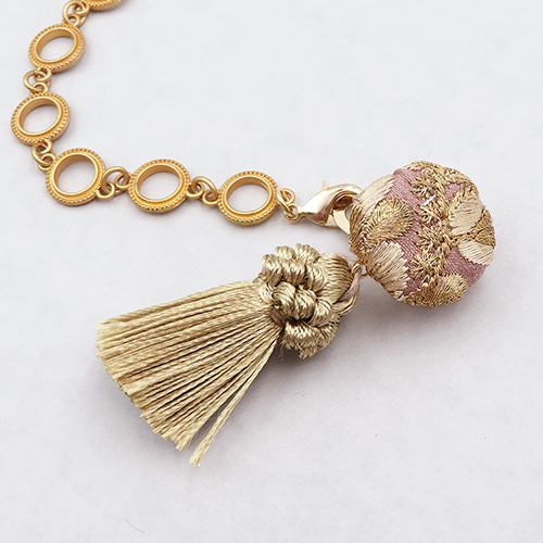 【巳桜No.1】羽織クチュール / 結ばない羽織紐　08