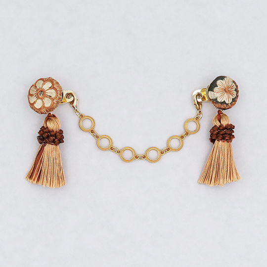 【巳桜No.1】羽織クチュール / 結ばない羽織紐　10