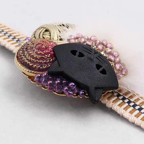 帯留「猫のスペシャリテ」 ―猫が集めた秘蔵のコレクション― 05