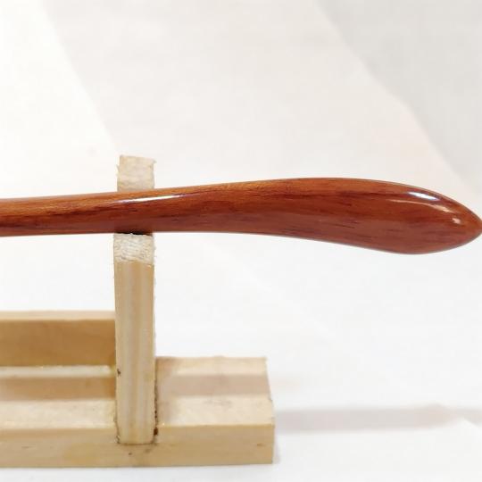 銘木:紫檀のかんざし　艶