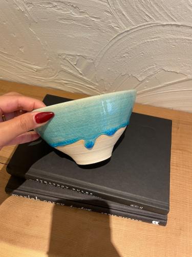 畠山 圭史 　蔵出し「水粒」 抹茶碗 Mitsubo Matcha cup　H