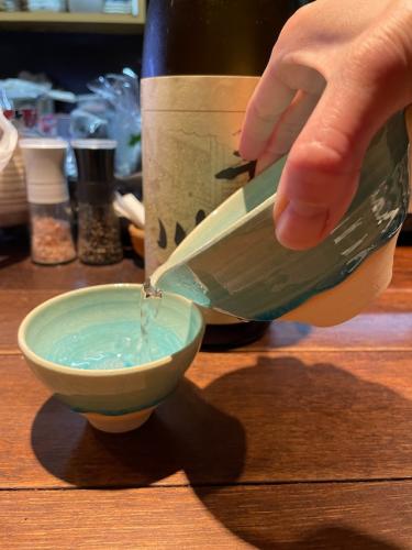 畠山 圭史 「水粒 梅酒碗」 Mitsubo Umeshu cup