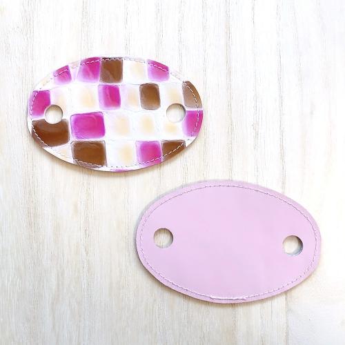 本革 マジェステ オーバル Large size 大きいサイズ 秋桜