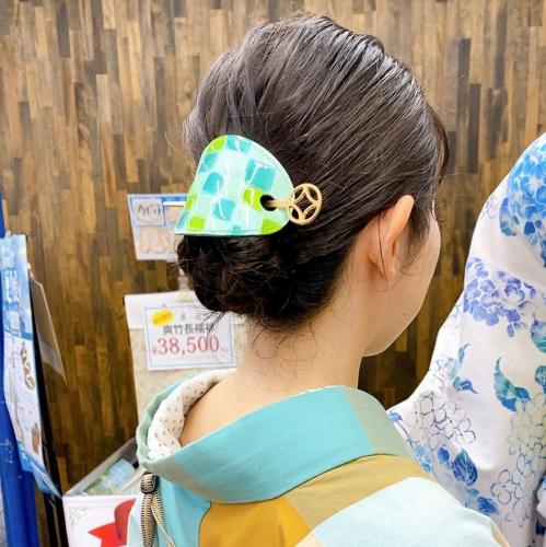 本革 マジェステ オーバル Large size 大きいサイズ 紫陽花