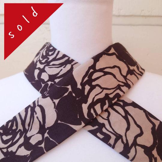 うそつき衿 巻薔薇コーヒー×ブラウン