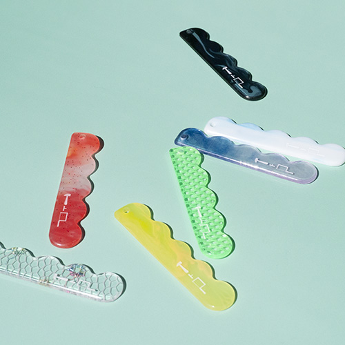 帯飾りの板〈珊瑚〉