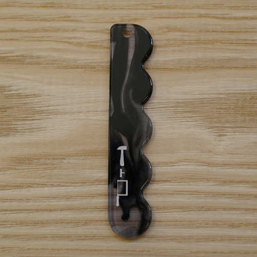 帯飾りの板〈墨流し〉※追作不可