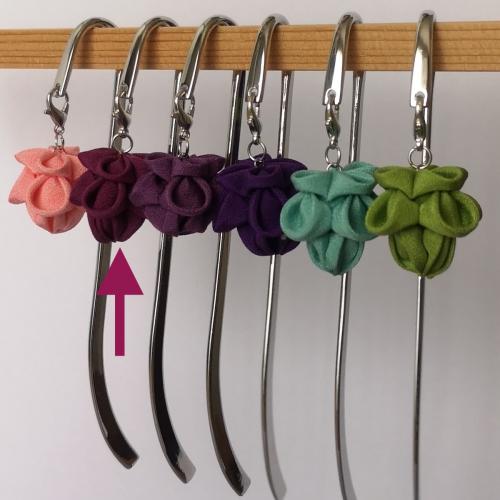 一輪栞 ─ no.2/金具色 銀