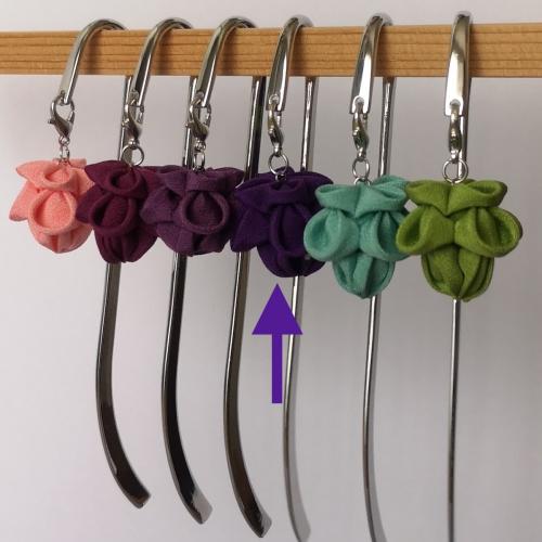 一輪栞 ─ no.4/金具色 銀